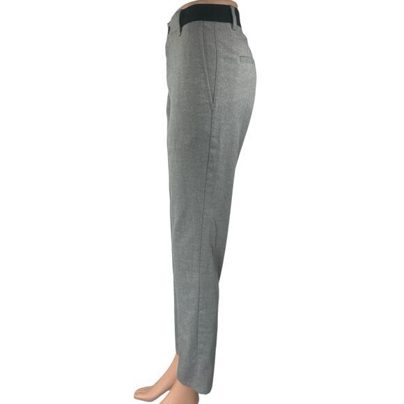 Zara Women's Gray High Waist Straight Tapered Leg Trousers Dress Pants Size S - Picture 2 of 5